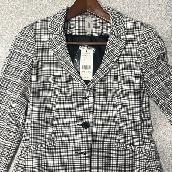 Tristan Size 1 checkered Blazer - Picture 3 of 3